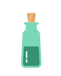 free-bottle-with-stopper-vector